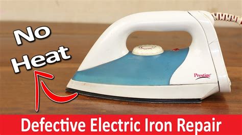 electric iron box not working|electric iron not heating up fix.